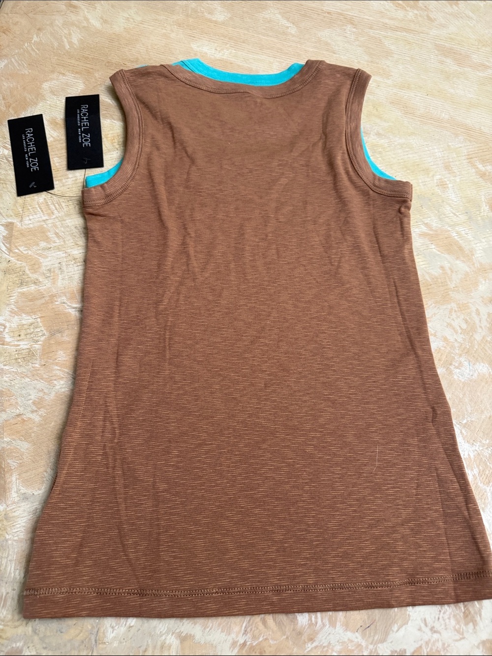 RACHEL ZOE 🔥 Tank top Bundle BROWN - Picture 3 of 3